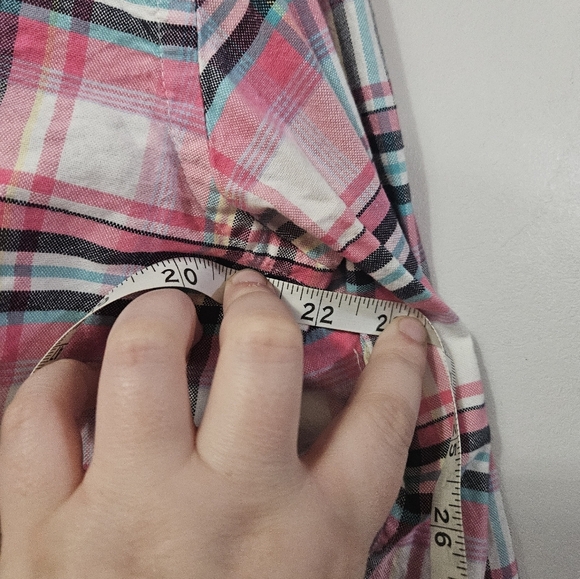 Men's Saddlebred Pink Plaid Button Down Shirt! - Picture 4 of 5